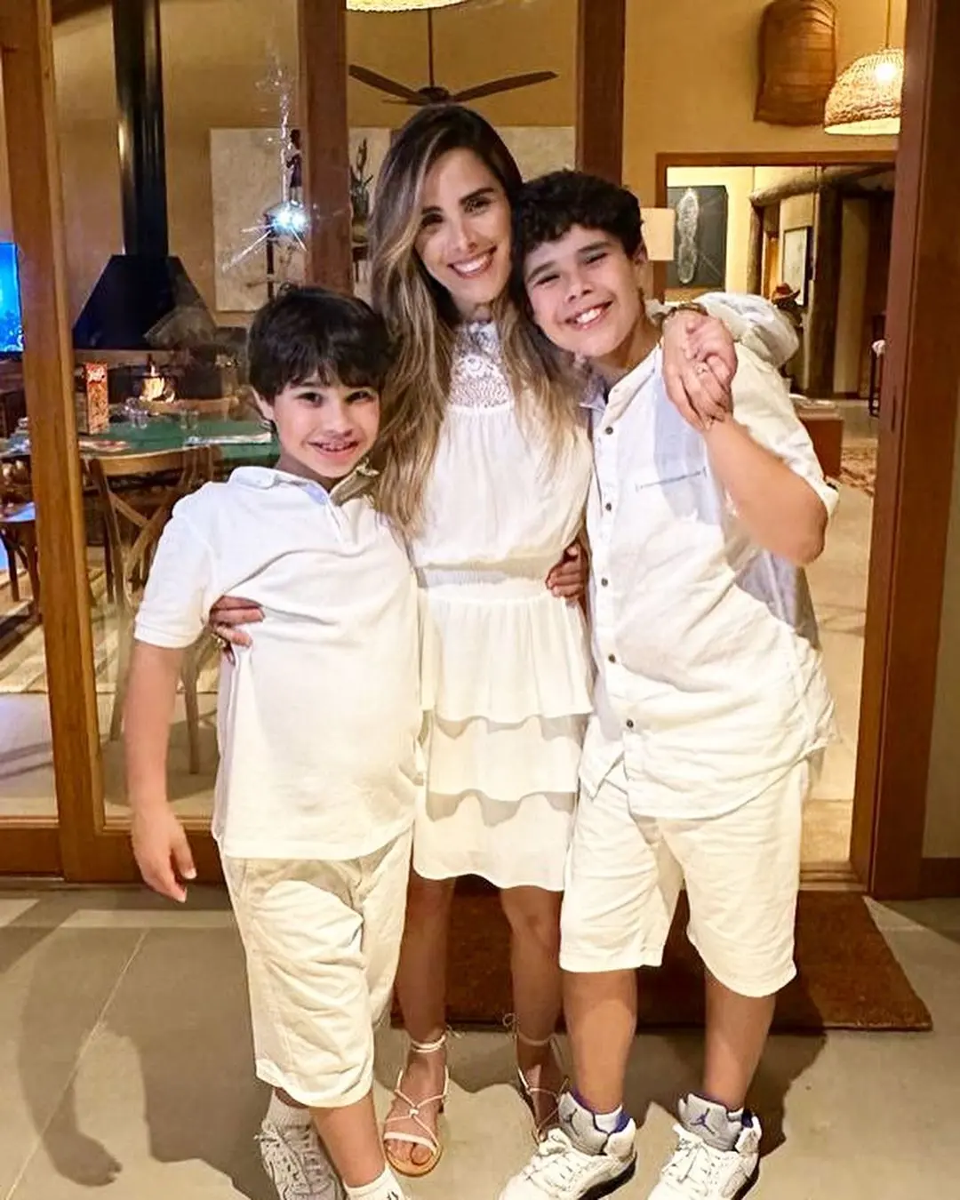 Imagem da notícia: Wanessa pediu autorização dos filhos para estar no BBB 24: 'Conversei com eles antes'