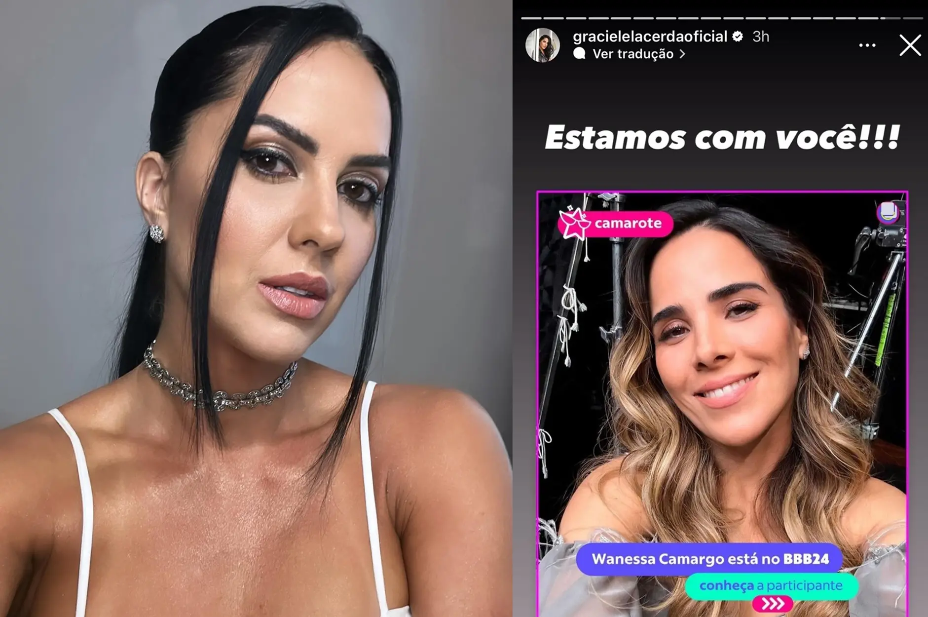 Imagem da notícia: Zilu Godói debocha de torcida de Graciele Lacerda a Wanessa: 'deveria ficar de boca calada'