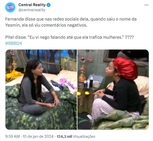 Após a conversa entre as sisters, o caso logo voltou a repercutir nas redes sociais