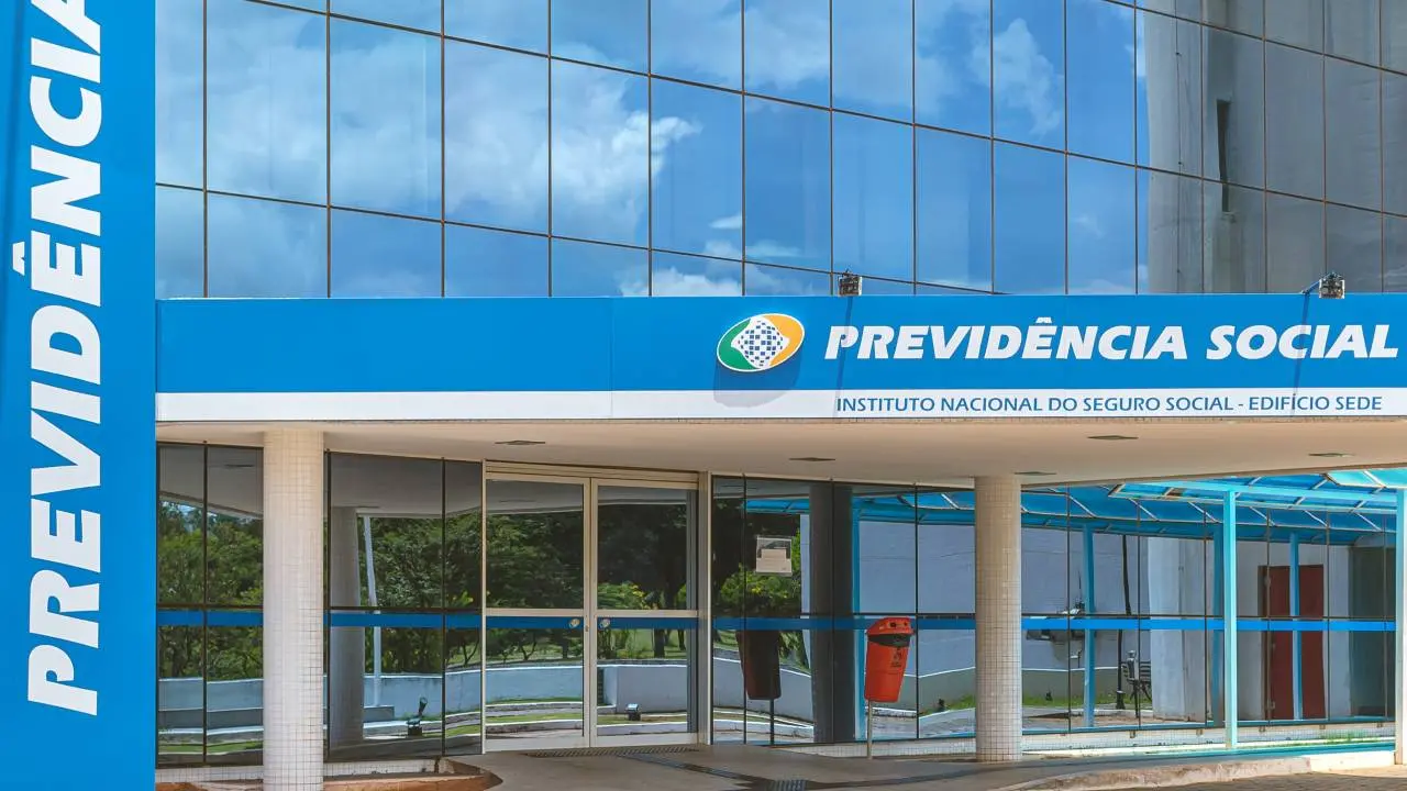 Fachada de agência da Previdência Social