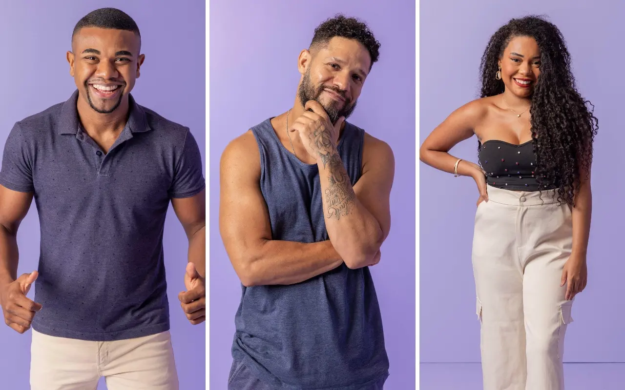Imagem da notícia: Enquete BBB 24: Davi, Juninho ou Thalyta? Vote em quem você quer que fique no jogo