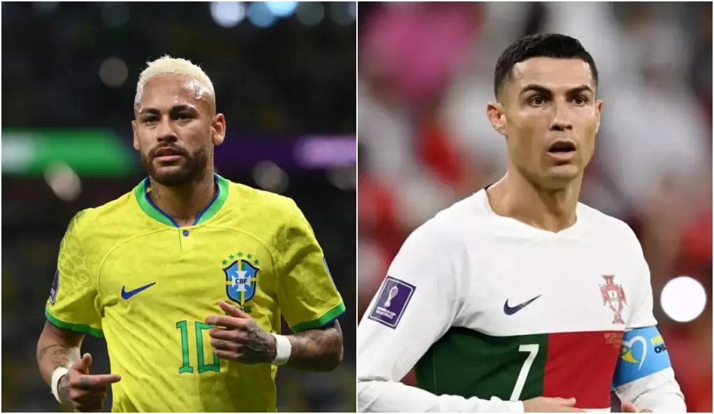 Imagem da notícia: Jorge Jesus diz que Cristiano Ronaldo tem mais paixão pelo futebol que Neymar; veja números dos dois