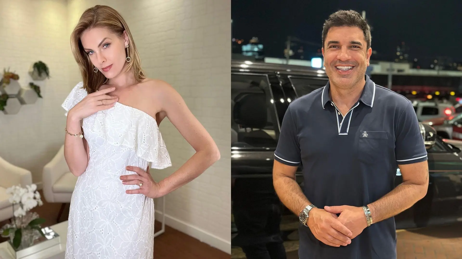 Imagem da notícia: Ana Hickmann nega namoro com Edu Guedes antes de separação