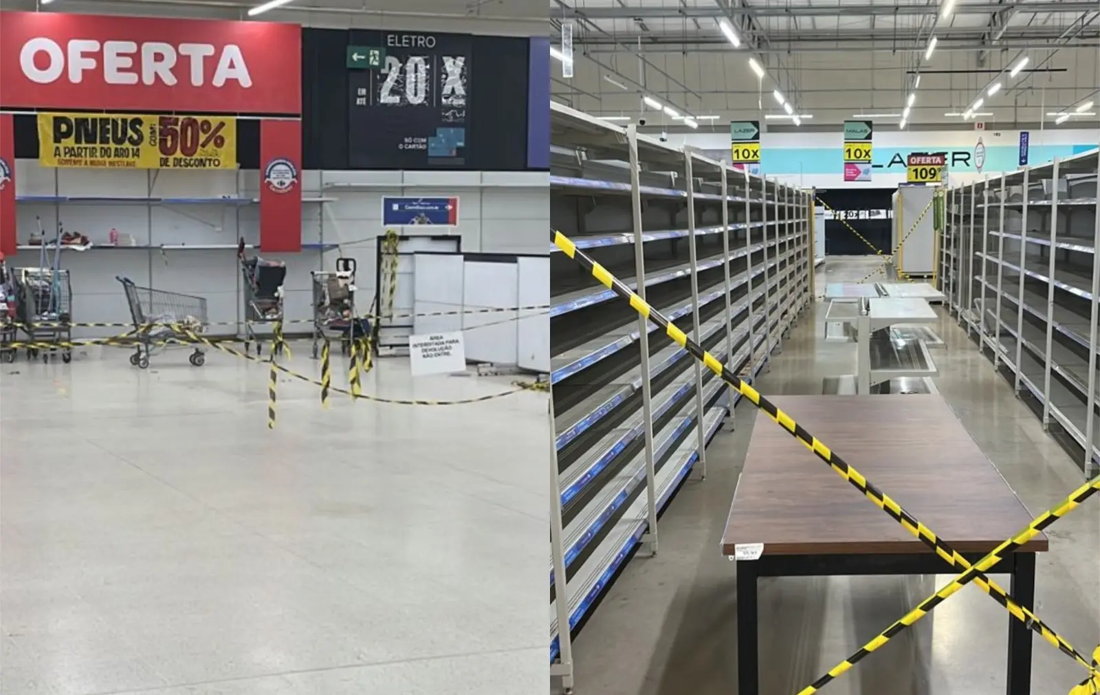 Imagem da notícia: Lojas do Carrefour da Maraponga e da Washington Soares serão convertidas até maio, dizem funcionários