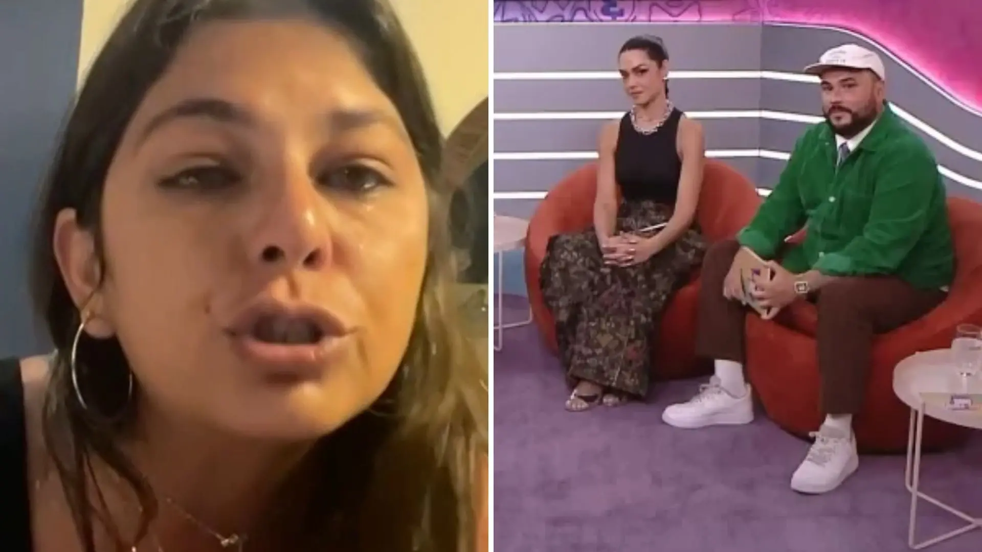 Imagem da notícia: Irmã de Nizam critica comentário de Thais Fersoza durante bate-papo com eliminado no BBB 24
