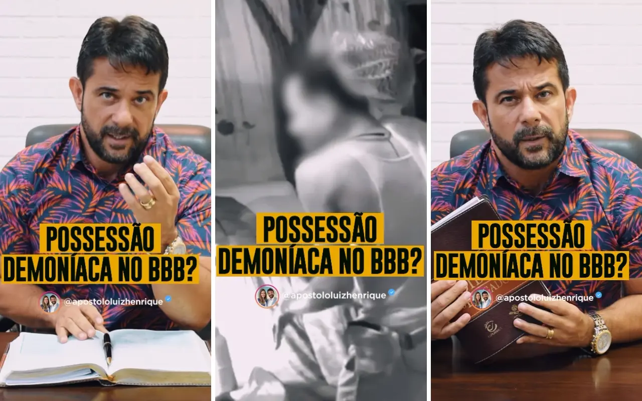 Imagem da notícia: Deputado do Ceará usa vídeo de Luigi, do BBB 24, para falar sobre 'possessão demoníaca'