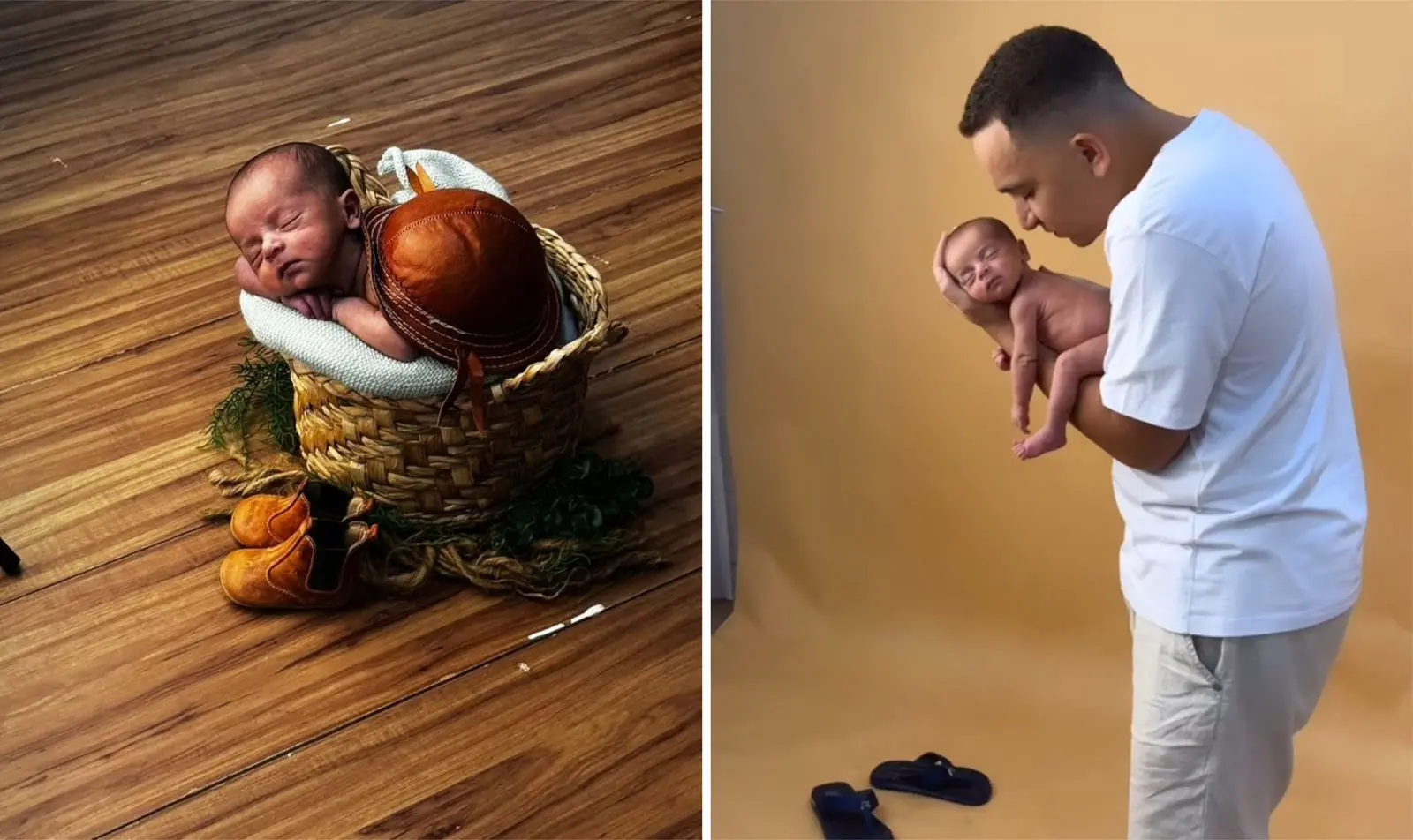 Imagem da notícia: João Gomes e Ary Mirelle fazem ensaio fotográfico com o filho; veja fotos