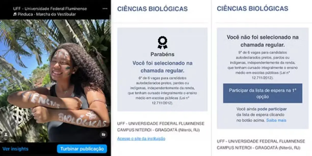 Imagem da notícia: Estudantes 'perdem' vaga no Sisu após resultado ser adiado: 'Já tinha comemorado nas redes'