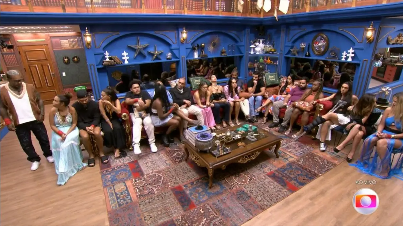 Imagem da notícia: Veja como foi a sétima formação do paredão do BBB 24