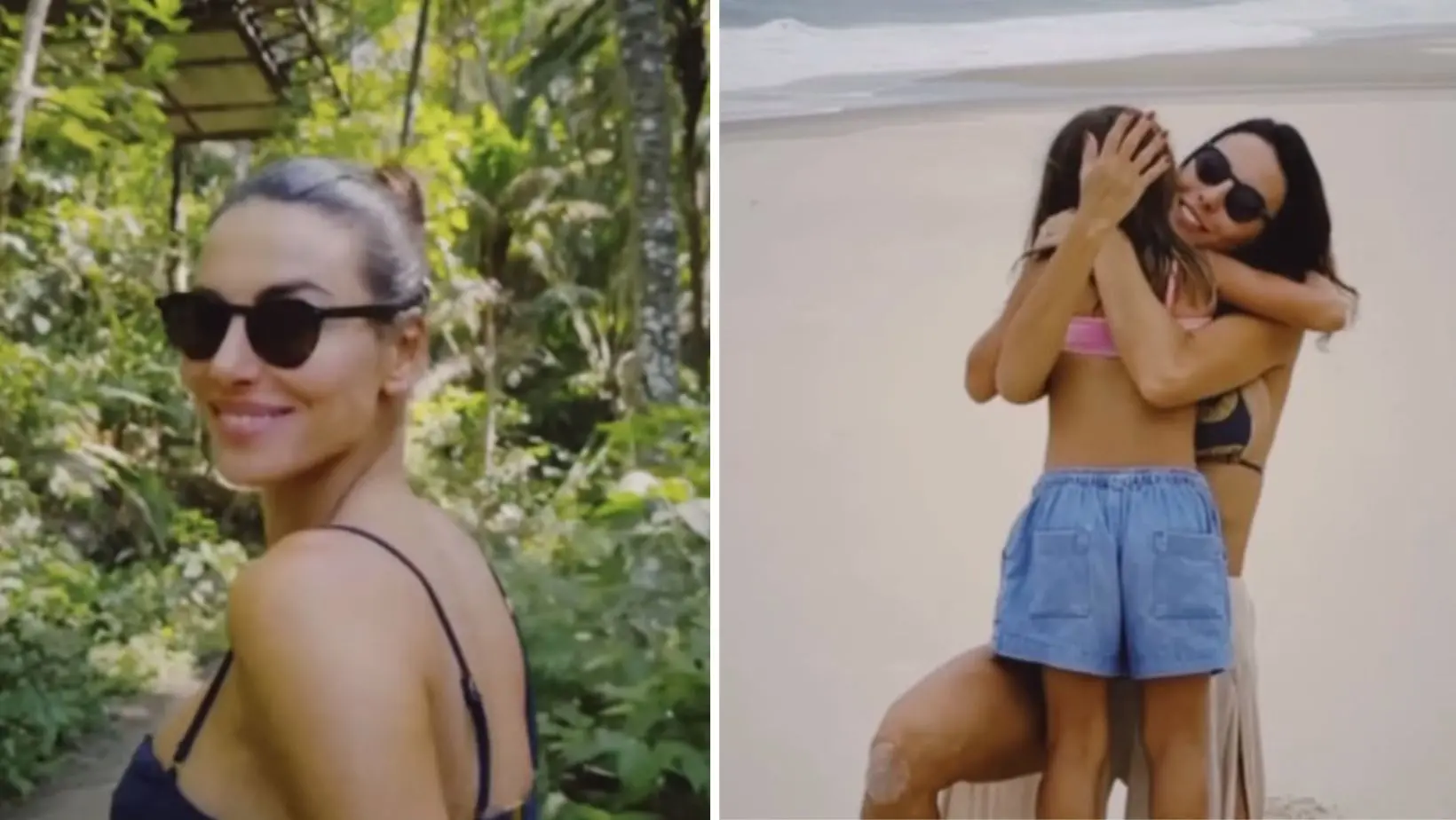 Imagem da notícia: Mel Fronckowiak revela raros momentos com filha e Rodrigo Santoro