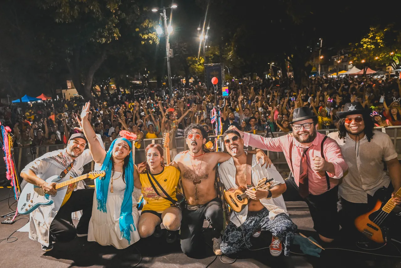 Bloco se apresentou no último fim de semana do Pré-Carnaval 2024