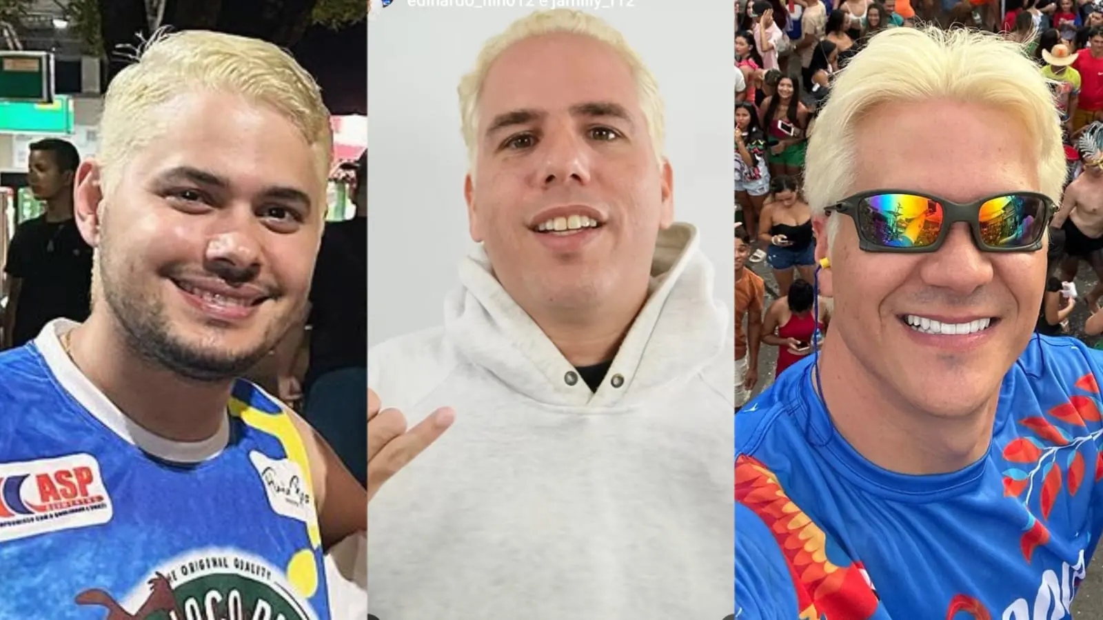 Imagem da notícia: À moda João Campos, políticos no Ceará aderem ao 'cabelo nevado' no Carnaval