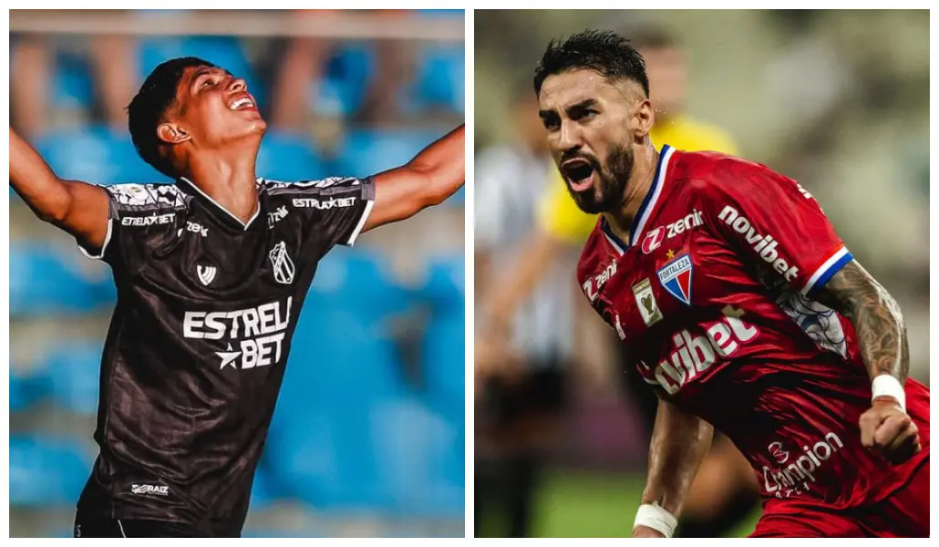 Imagem da notícia Escalações de Ceará e Fortaleza para o Clássico-Rei; dúvidas e prováveis times
