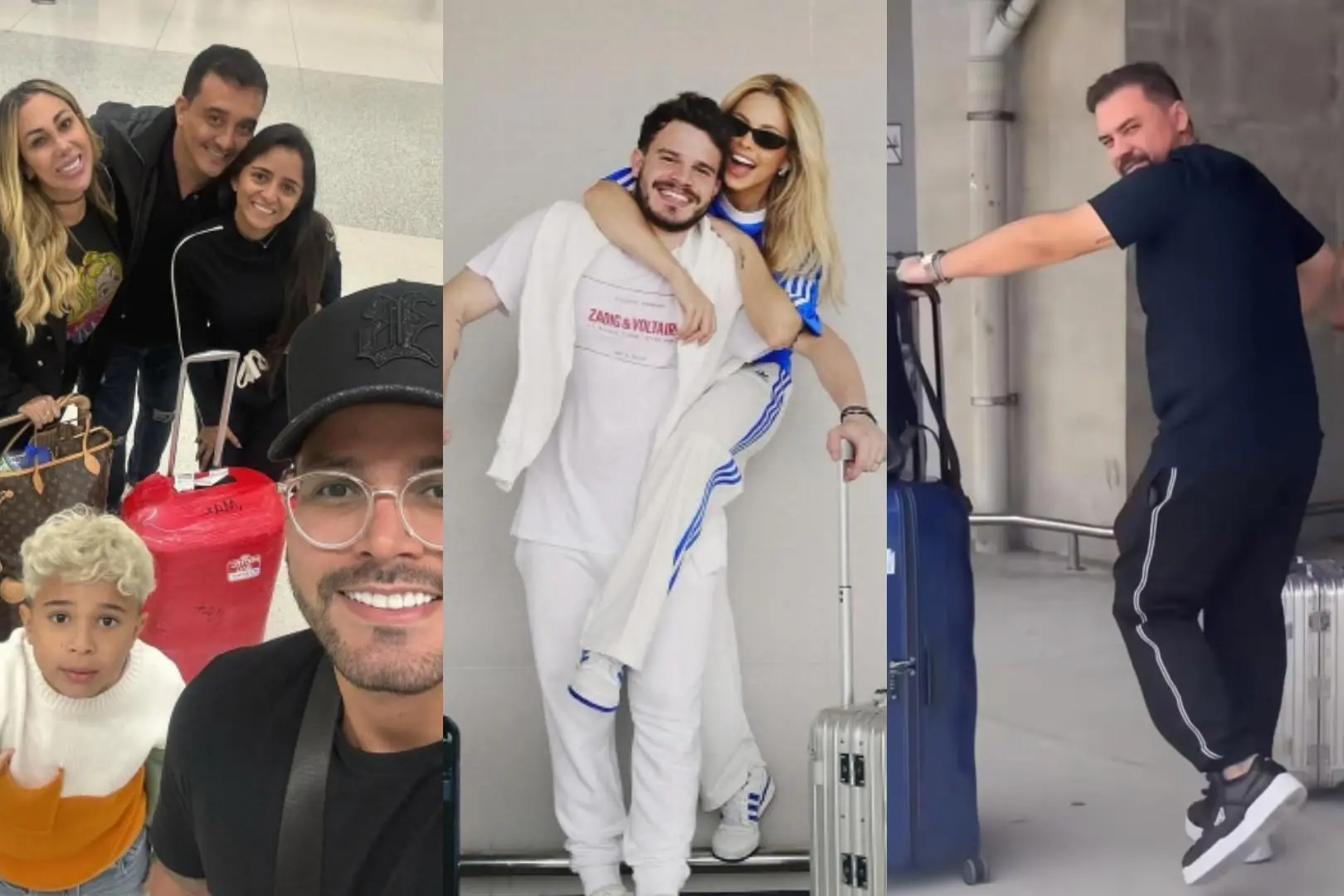 Imagem da notícia: Taty Girl, Xand Avião e Matheus Fernandes iniciam temporada de férias nos Estados Unidos 