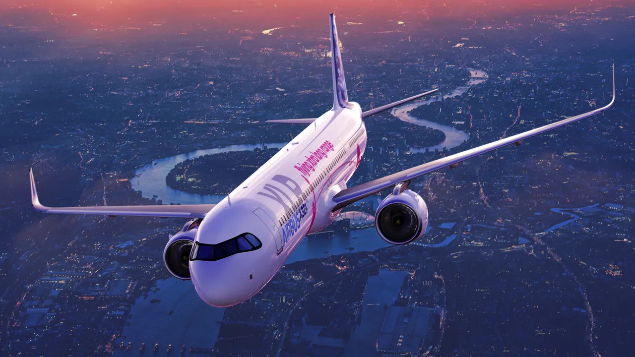 Novo avião da Airbus