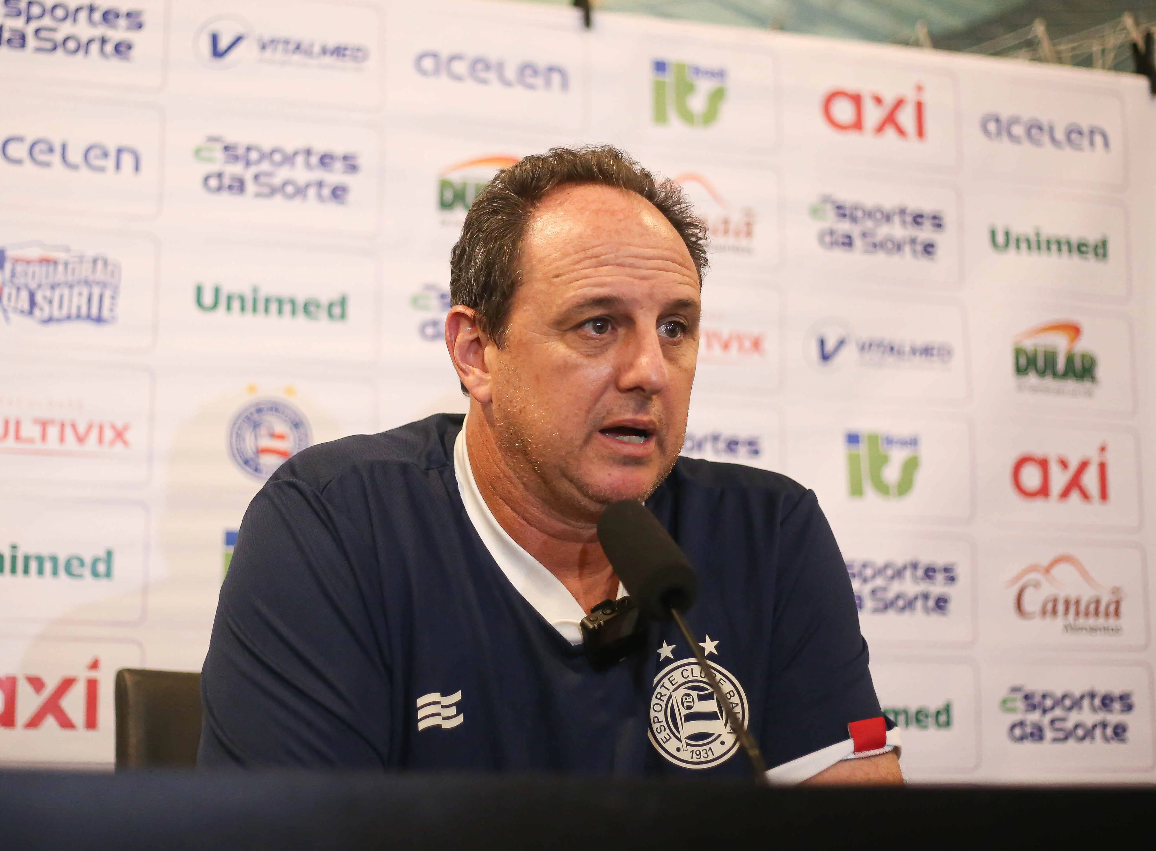 Imagem do técnico do Bahia, Rogério Ceni