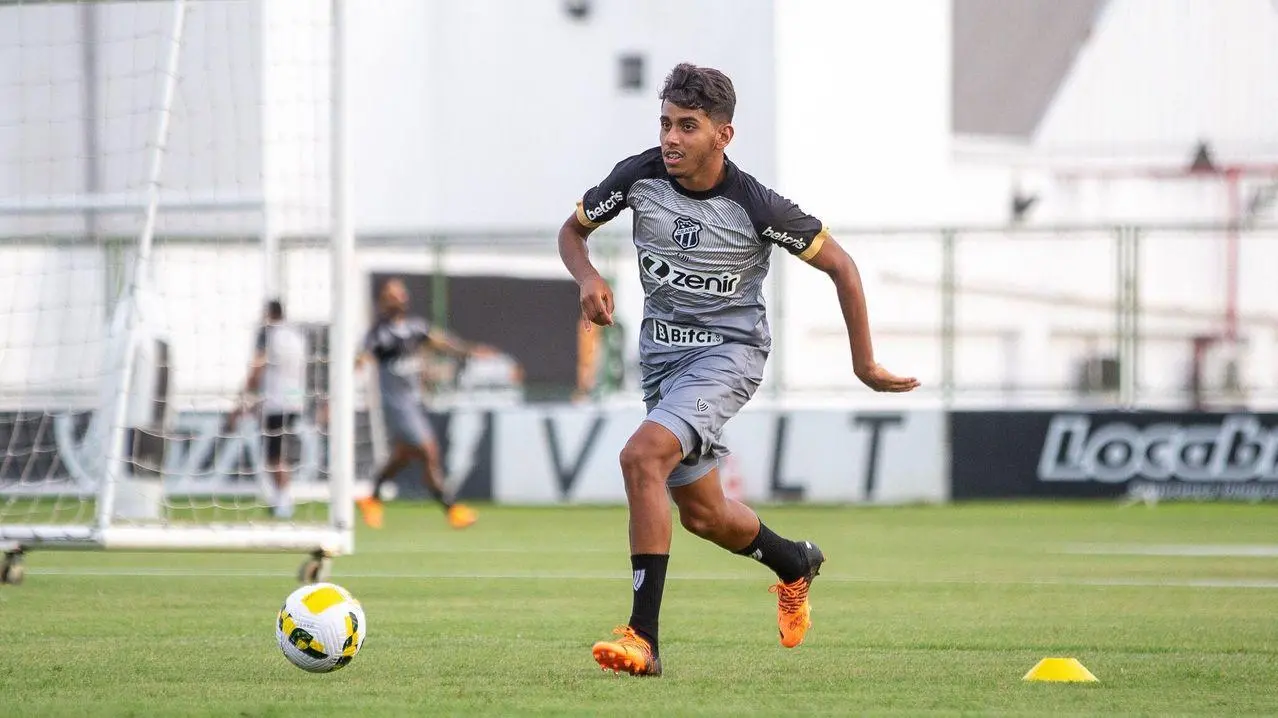 Imagem da notícia Ceará define empréstimo de David, joia da base, para time da Série A; veja opção de compra