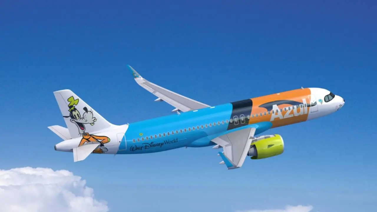 Imagem da notícia: Azul apresenta nova aeronave temática da Disney e anuncia parceria para as Olimpíadas