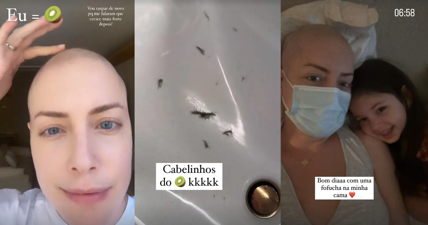 Imagem da notícia: Fabiana Justus se prepara para nova internação para tratar leucemia 