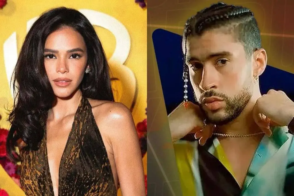 Imagem da notícia: Bruna Marquezine é vista com Bad Bunny em Los Angeles, diz portal