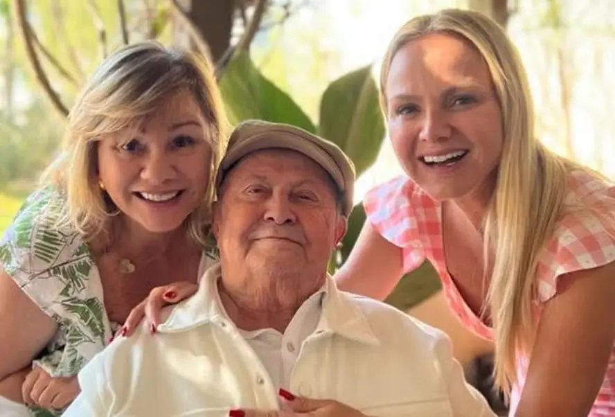 Imagem da notícia: Morre, aos 92 anos, pai da apresentadora Eliana
