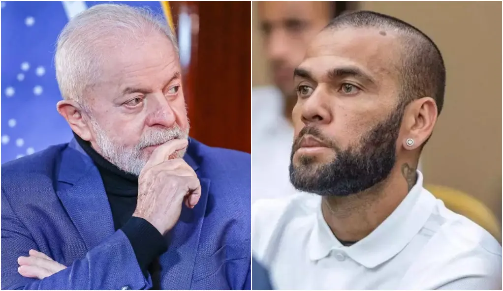 Imagem da notícia: Lula critica libertação sob fiança de Daniel Alves, acusado de estupro
