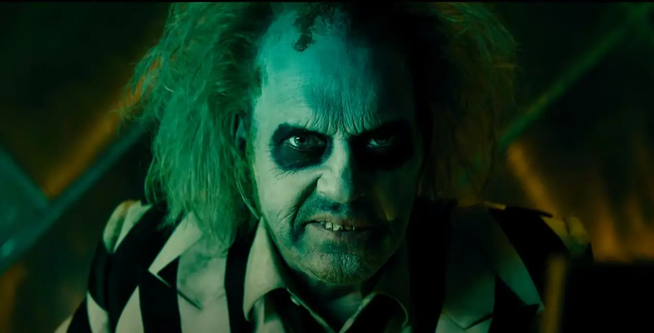 Imagem da notícia: Beetlejuice 2 ganha trailer inédito com Michael Keaton e Jenna Ortega; veja vídeo