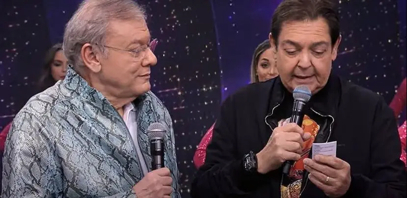 Imagem da notícia: Milton Neves diz que Faustão morreu e depois desmente informação: 'Hackearam minhas redes'