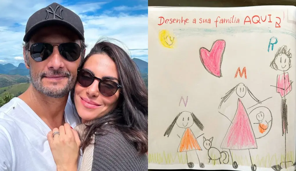 Imagem da notícia: Mel Fronckowiak e Rodrigo Santoro terão segundo filho: 'Agora somos 4' 