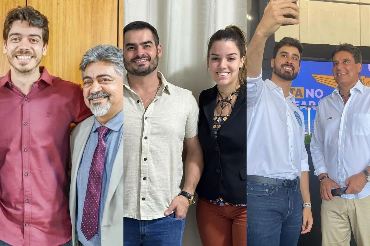 Imagem da notícia: Políticos preparam estreia de filhos e cônjuges para disputar vagas nas eleições de 2024 no Ceará