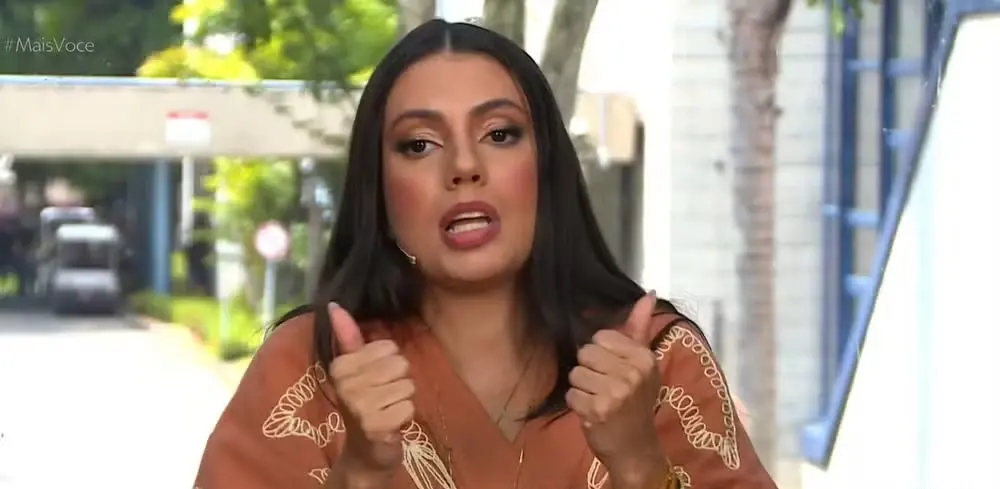 Imagem da notícia: Fernanda rebate opinião de Ana Maria Braga durante entrevista no 'Mais Você' após eliminação