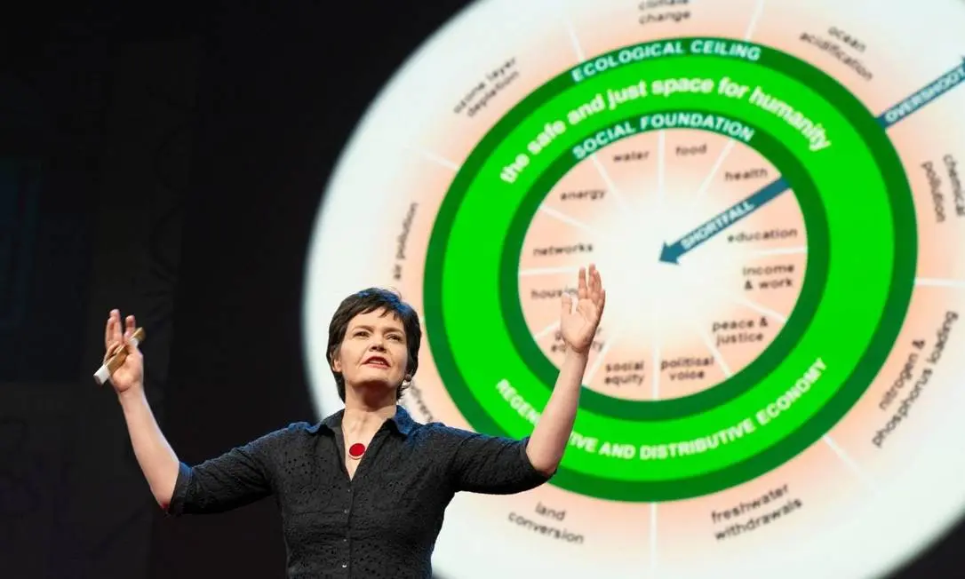 Imagem da notícia: Economia donut: conheça o conceito que propõe substituir o PIB e salvar o planeta