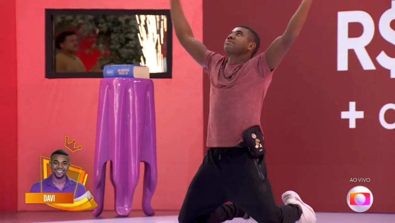 Imagem da notícia: Quem é o líder do BBB 24? Veja como foi a prova do reality show