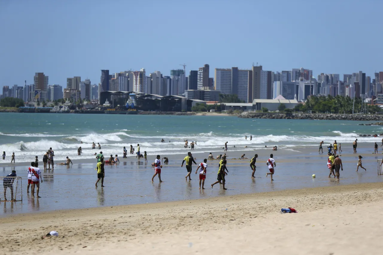 Paisagem da Praia da Leste