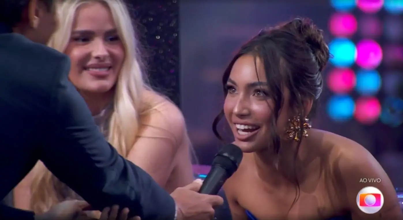 Imagem da notícia: Vanessa Lopes participa da final do BBB 24 e comenta estado de saúde: 'Tô ótima'
