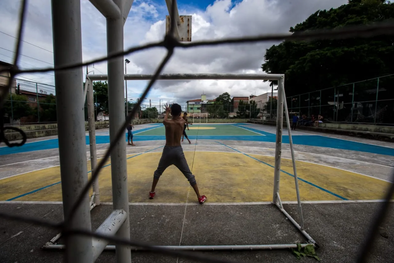 Uma das demandas da comunidade na Aerolândia é a cobertura da quadra ao lado do atual Mercado