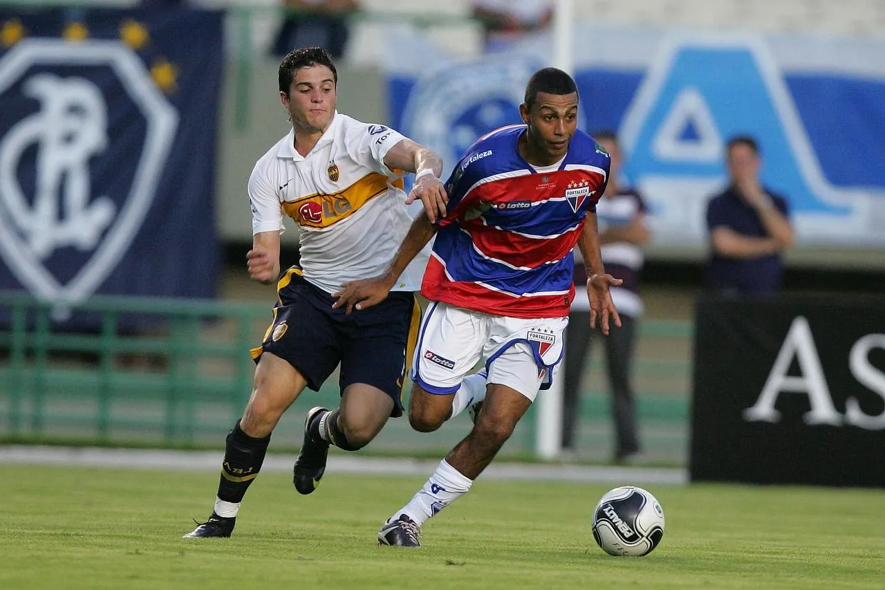 O Fortaleza enfrentou o Boca Juniors-ARG em um amistoso na temporada de 2010