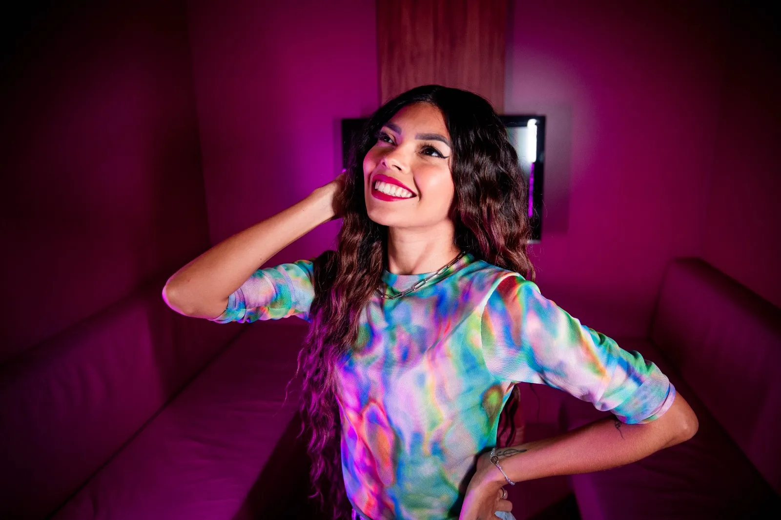 Vanessa A Cantora conta que suas grandes influências na música foram Sandy e Junior,  Mariah Carey, Beyoncé e Whitney Houston