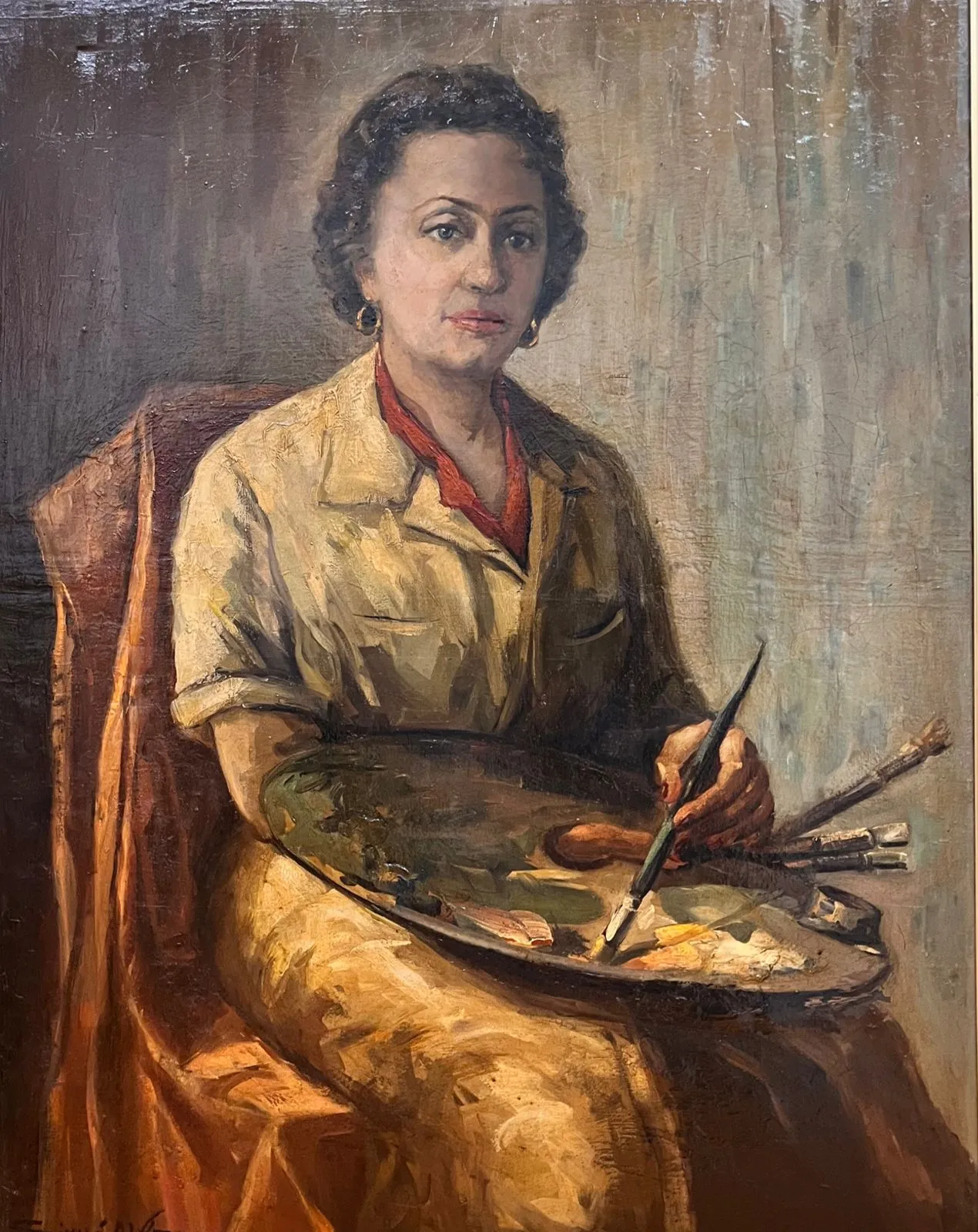 Autorretrato de Sinhá d’Amora