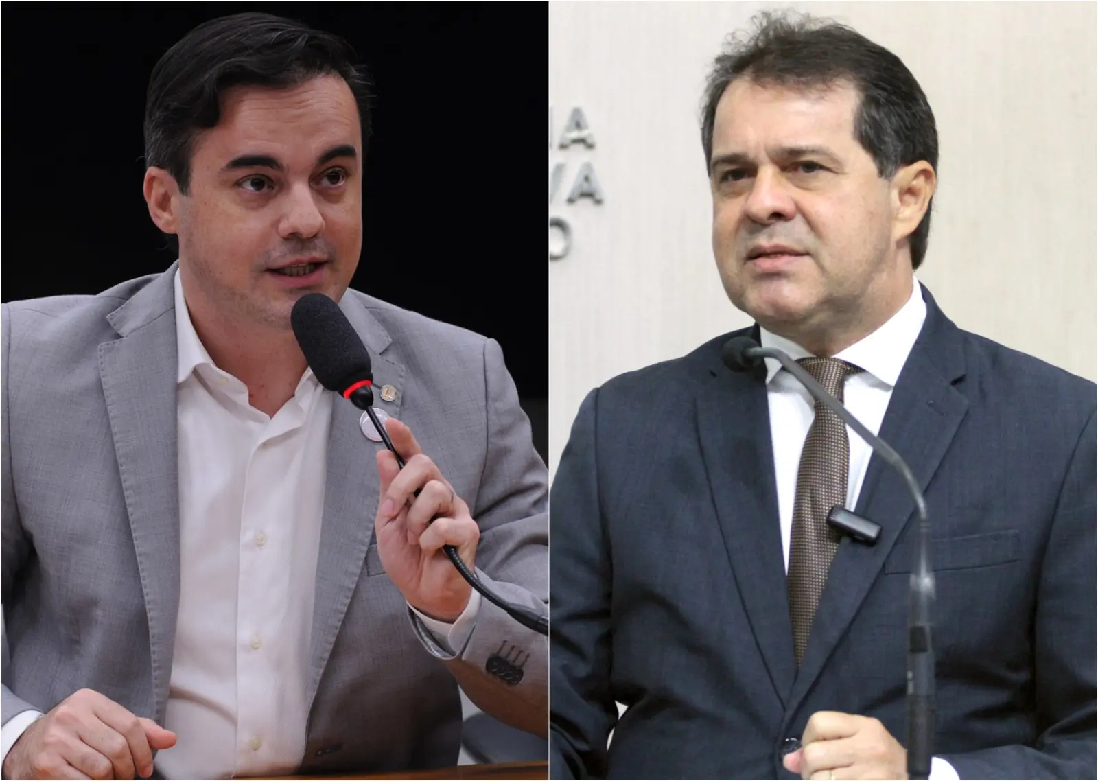 Imagem da notícia: Adversários em Fortaleza, Capitão Wagner e Evandro Leitão trocam acusações sobre CPI da Enel