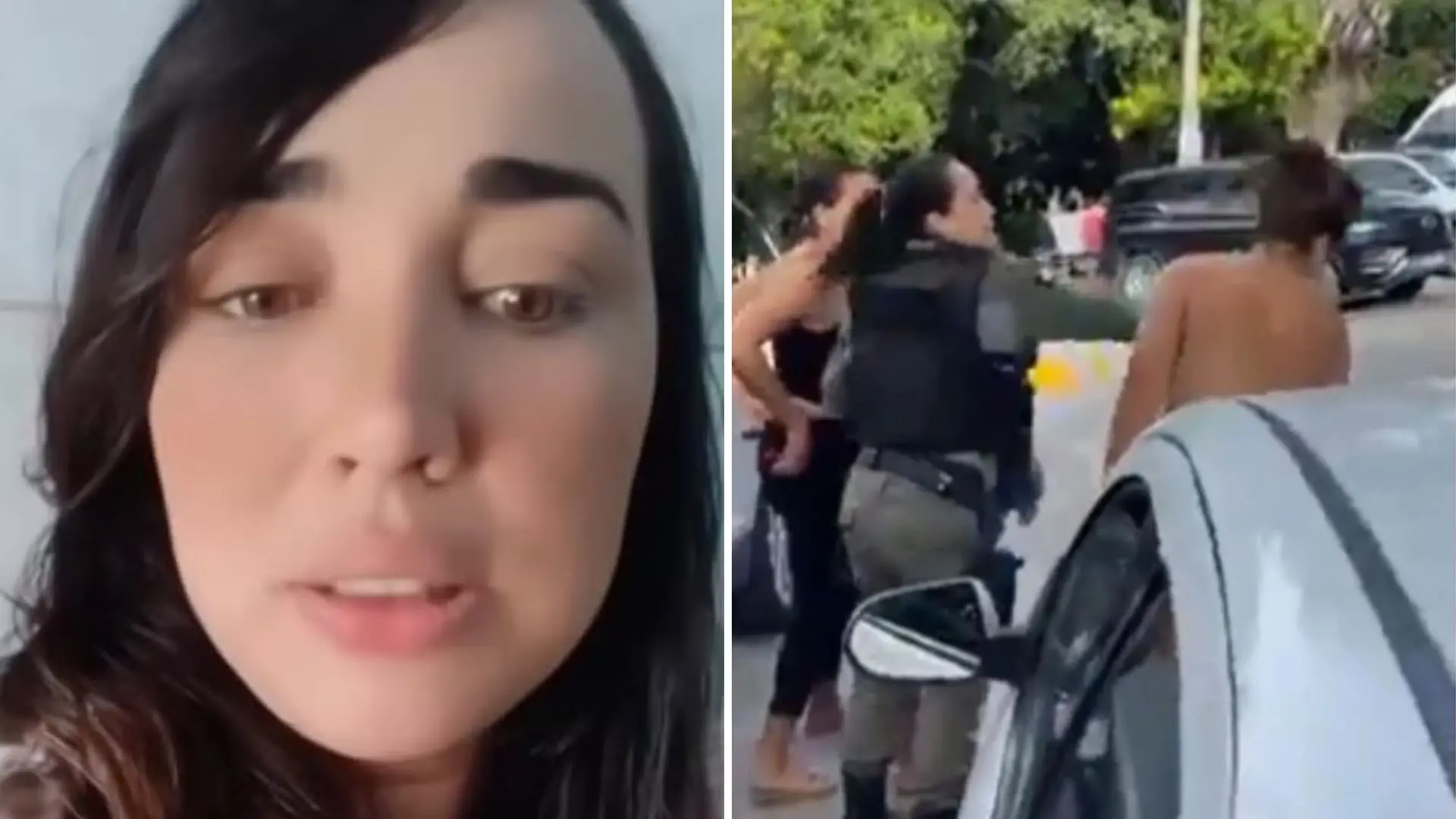 Imagem da notícia: Policial que deu tapa em mãe que espancou a filha se defende: 'Preocupação com a saúde da criança'