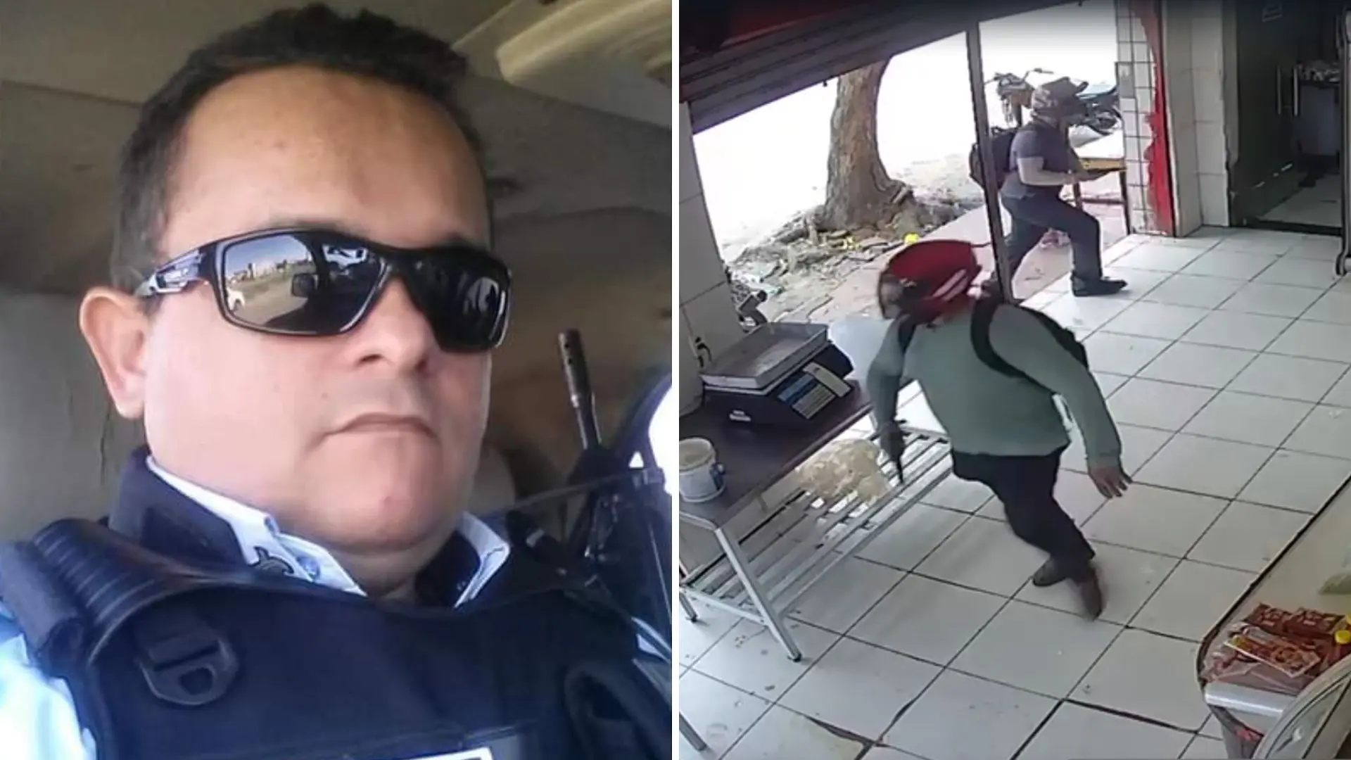 Imagem da notícia: Sargento da PM e pré-candidato a vereador é assassinado dentro de frigorífico em Icó; vídeo
