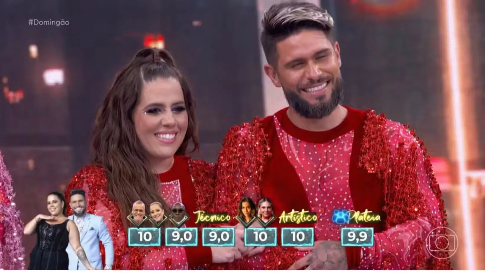 Imagem da notícia: Alguém foi eliminado da Dança dos Famosos hoje, domingo (12)? Veja classificação