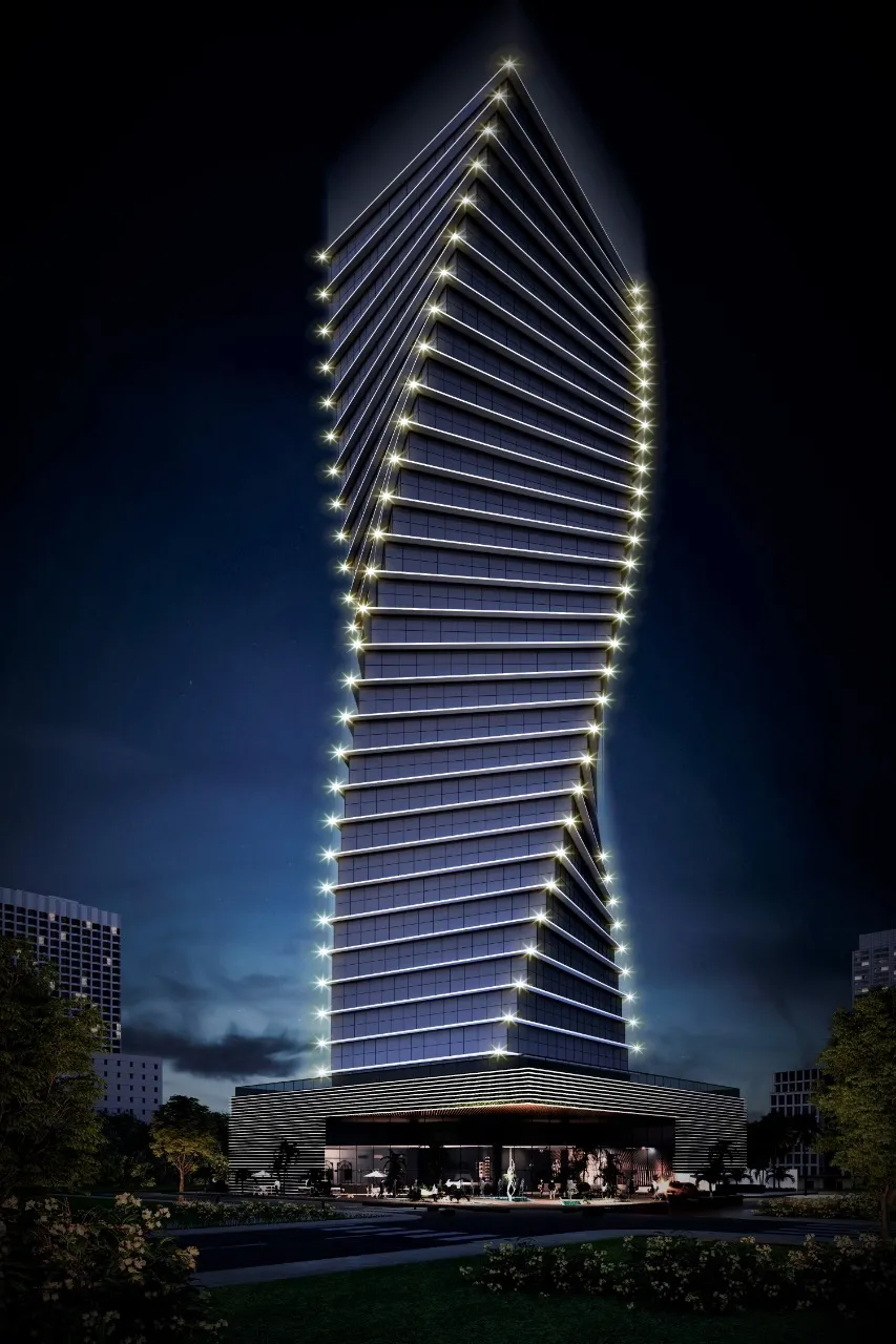 HB Square, prédio com design torcido, está sendo construído na Aldeota