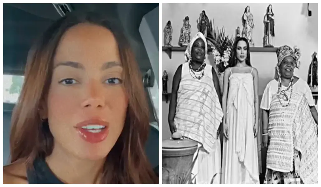 Imagem da notícia: Anitta perde mais de 200 mil seguidores após clipe e fotos em terreiro de candomblé