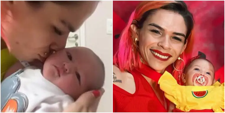 Imagem da notícia: Lara Nicole: 'É punk ser mãe e travesti porque a nossa maternidade é deslegitimada todo tempo'