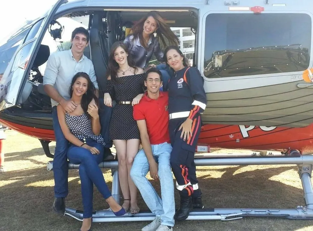 Neiva é mãe de cinco filhos, alguns formados na área da saúde