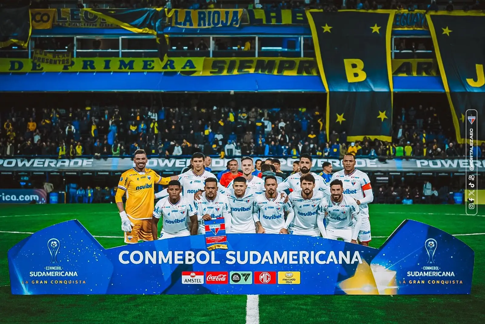 Imagem da notícia Fortaleza garante vaga e prêmio milionário na Copa Sul-Americana após empate com Boca Juniors