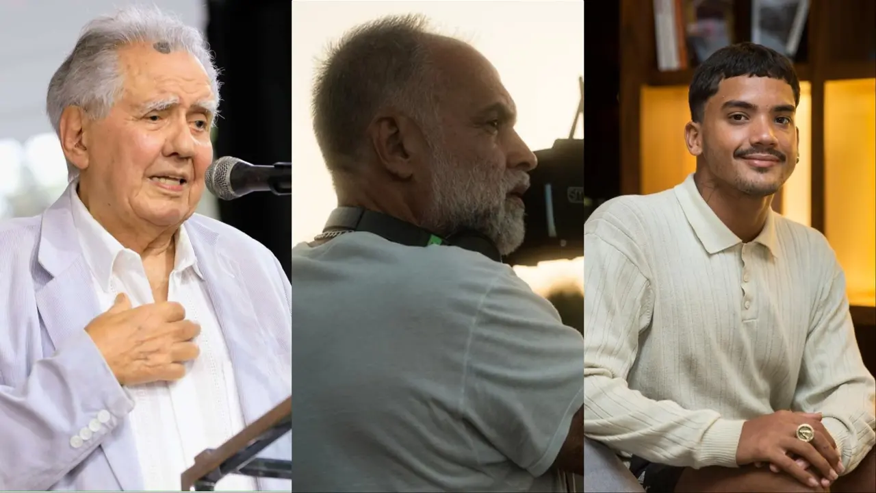Luiz Carlos Barreto, Karim Aïnou e Iago Xavier: diferentes gerações do cinema cearense estarão em Cannes em 2024