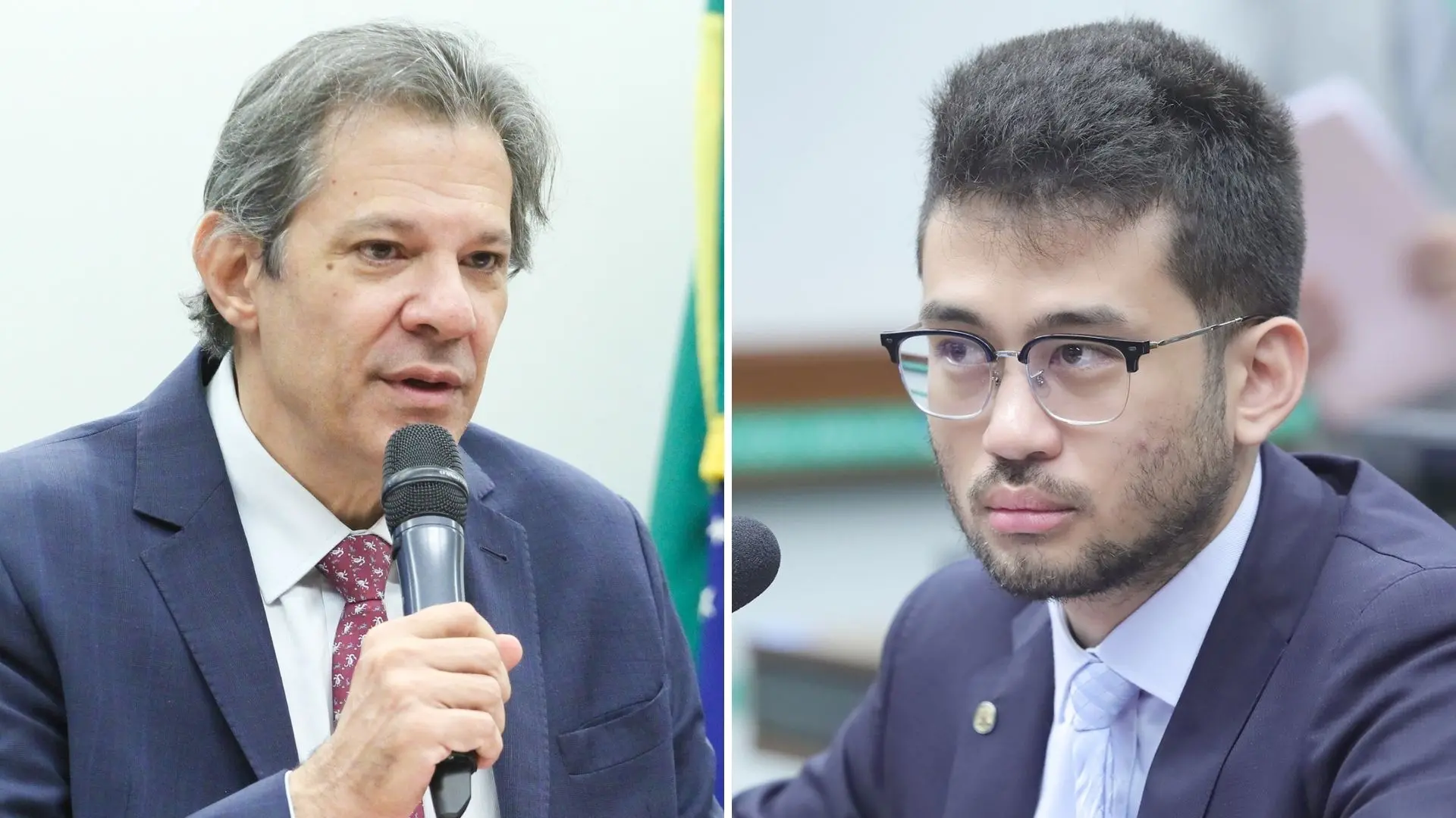 Imagem da notícia: Haddad discute com Kim Kataguiri sobre importações do Remessa Conforme: 'Para de lacrar'